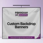 Custom Backdrop Banners