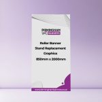 Roller Banner Stand 850mm x 2000mm Replacement Graphics