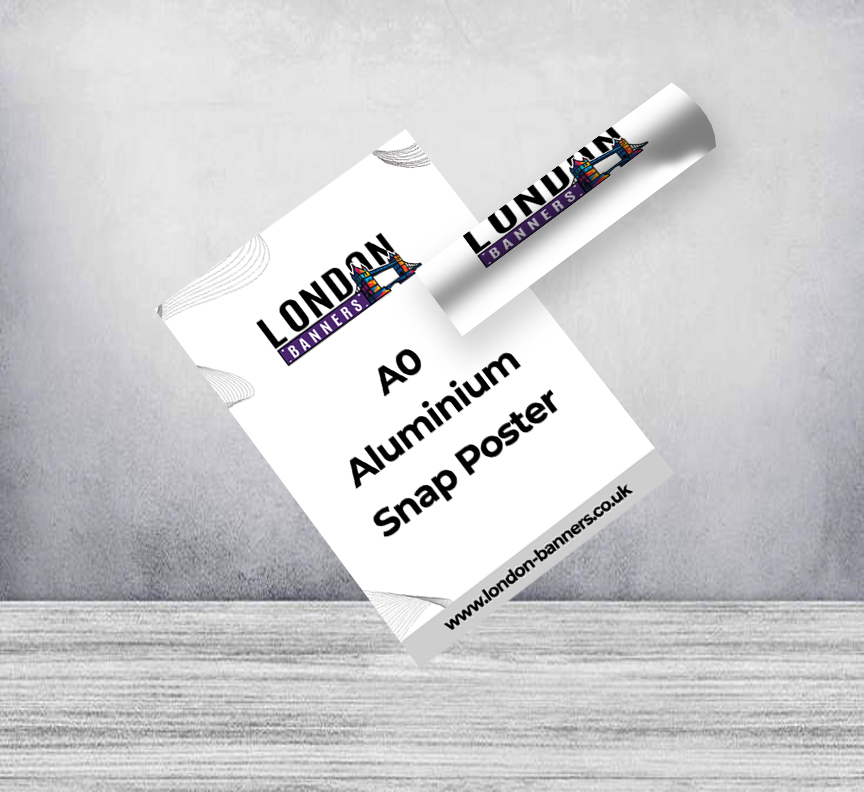 A0 Aluminium Snap Poster Frame Replacement Graphics