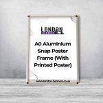 A0 Aluminium Snap Poster Frame (With Printed Poster)