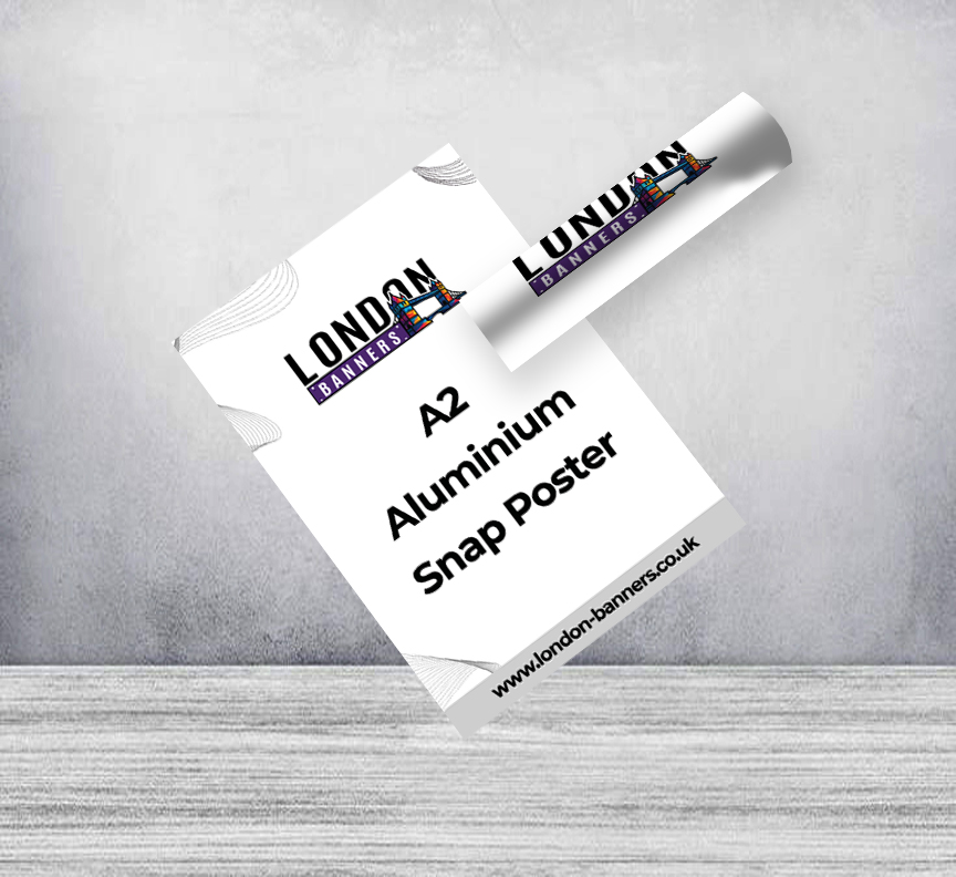 A2 Aluminium Snap Poster Frame Replacement Graphics