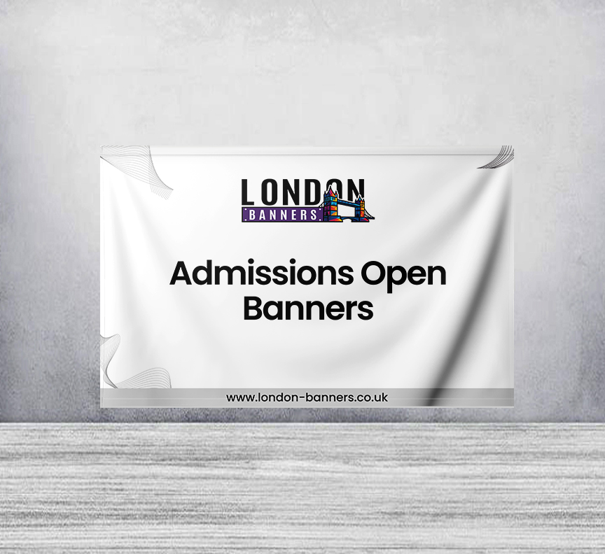 Admissions Open Banners