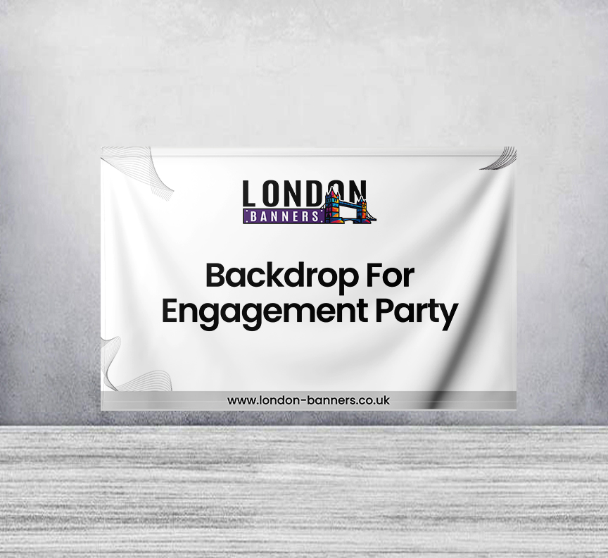Backdrop For Engagement Party