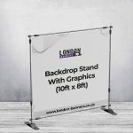 Backdrop Stand With Graphics (10ft x 8ft)