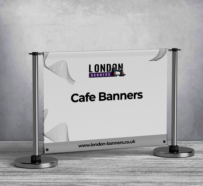 Cafe Barrier Banners