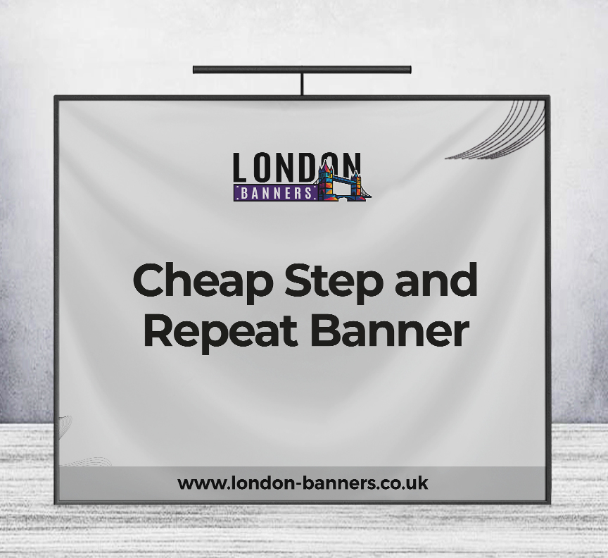 Cheap Step and Repeat Banner