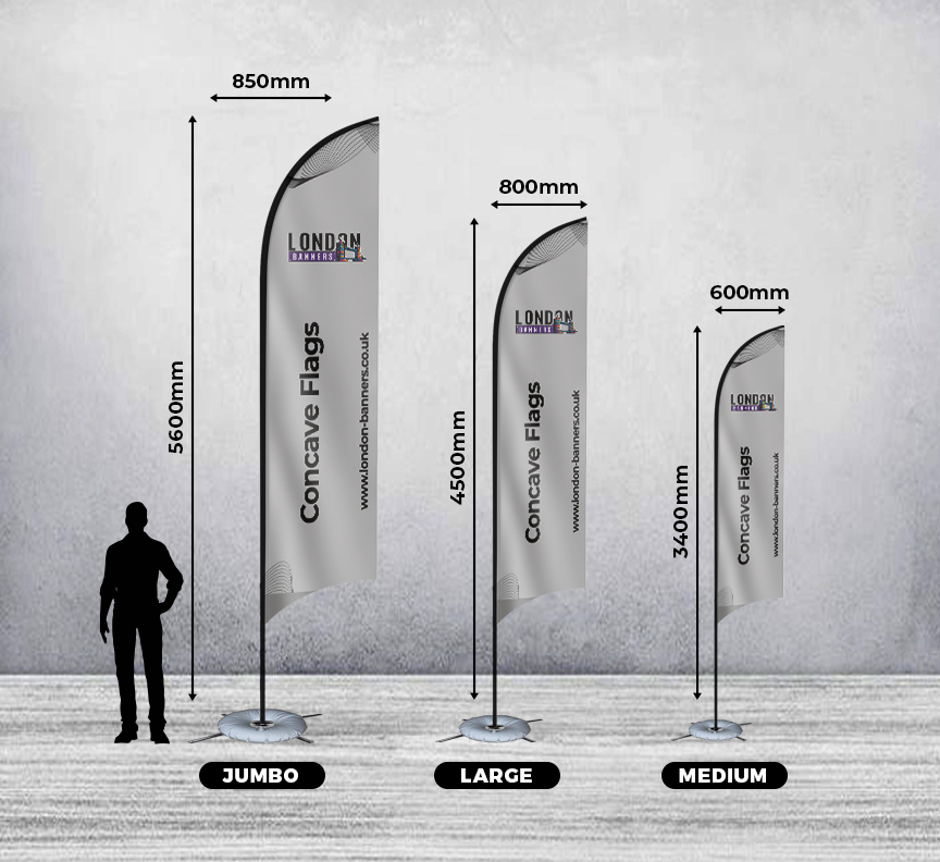 Concave Flags