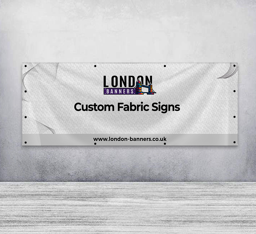 Custom Fabric Signs