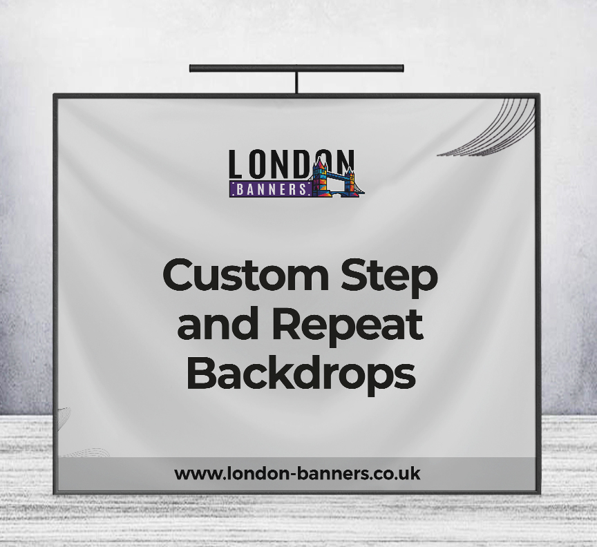 Custom Step and Repeat Backdrops