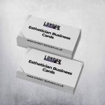 Esthetician Business Cards