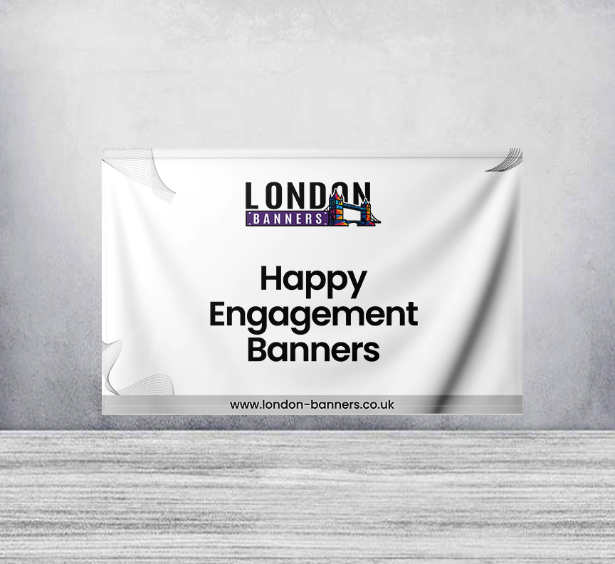 Happy Engagement Banners