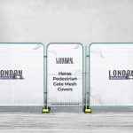 Heras Pedestrian Gate Mesh Covers