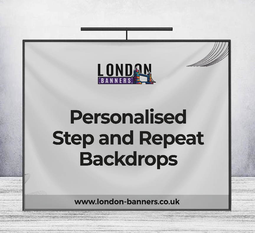 Personalised Step and Repeat Backdrops