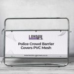 POLICE CROWD BARRIER COVERS & BANNERS – PVC MESH