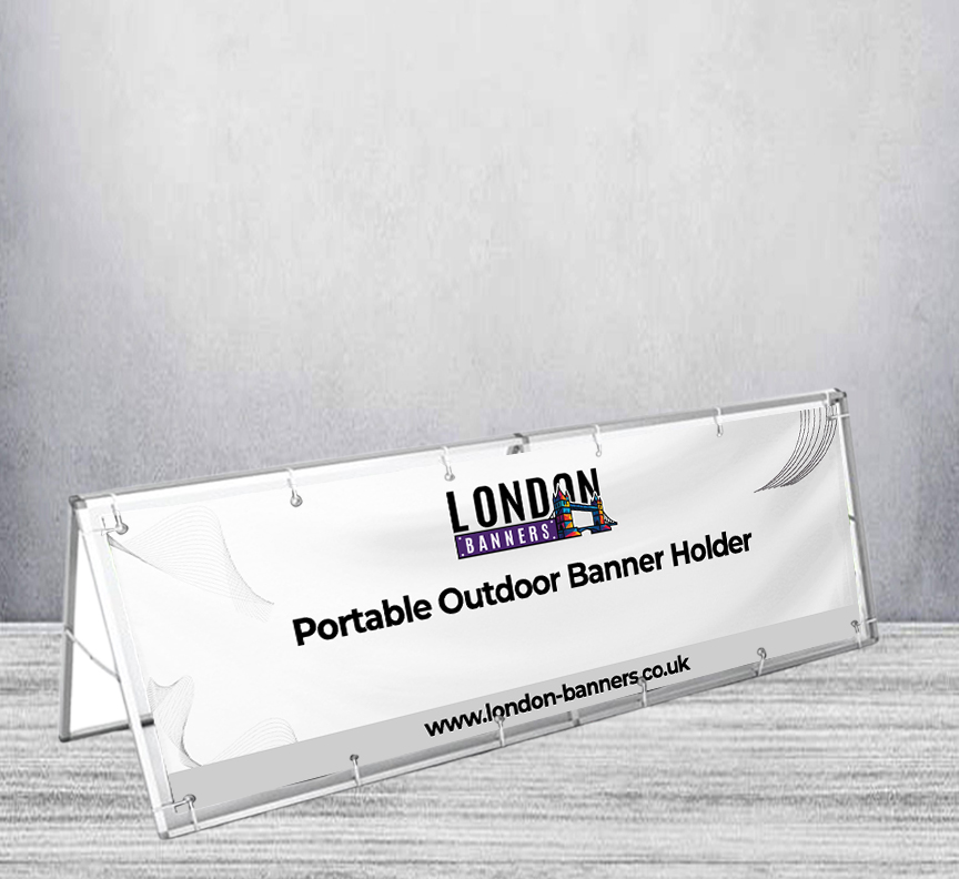 Portable Outdoor Banner Holder