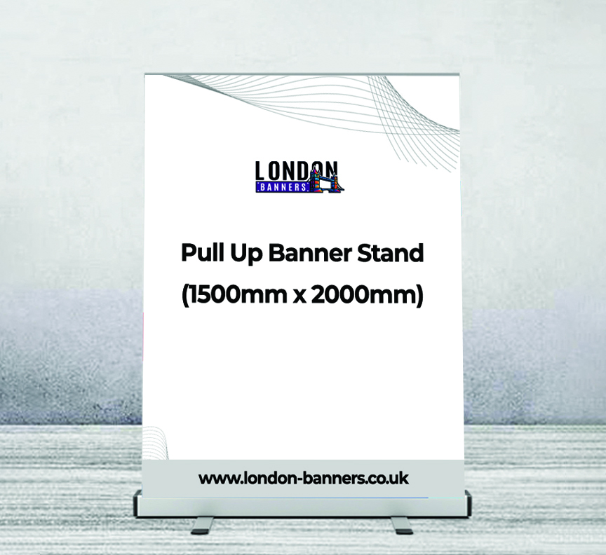 Pull Up Banner Stand (1500mm x 2000mm)