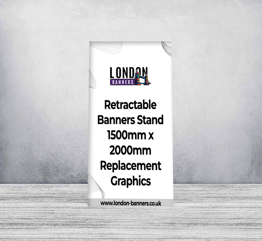 Retractable Banners Stand (1500mm x 2000mm)