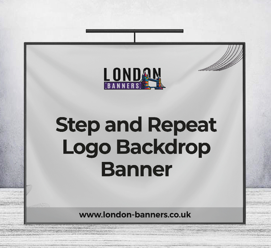Step and Repeat Logo Backdrop Banner