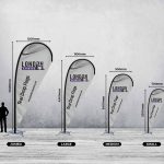 Tear Drop Flags