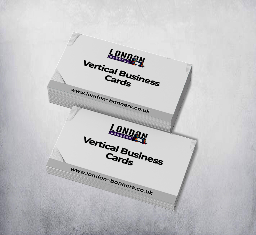 Vertical Business Cards