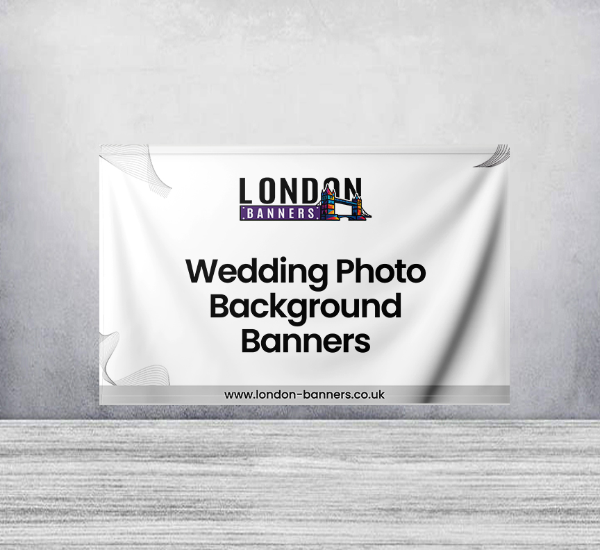 Wedding Photo Background Banners