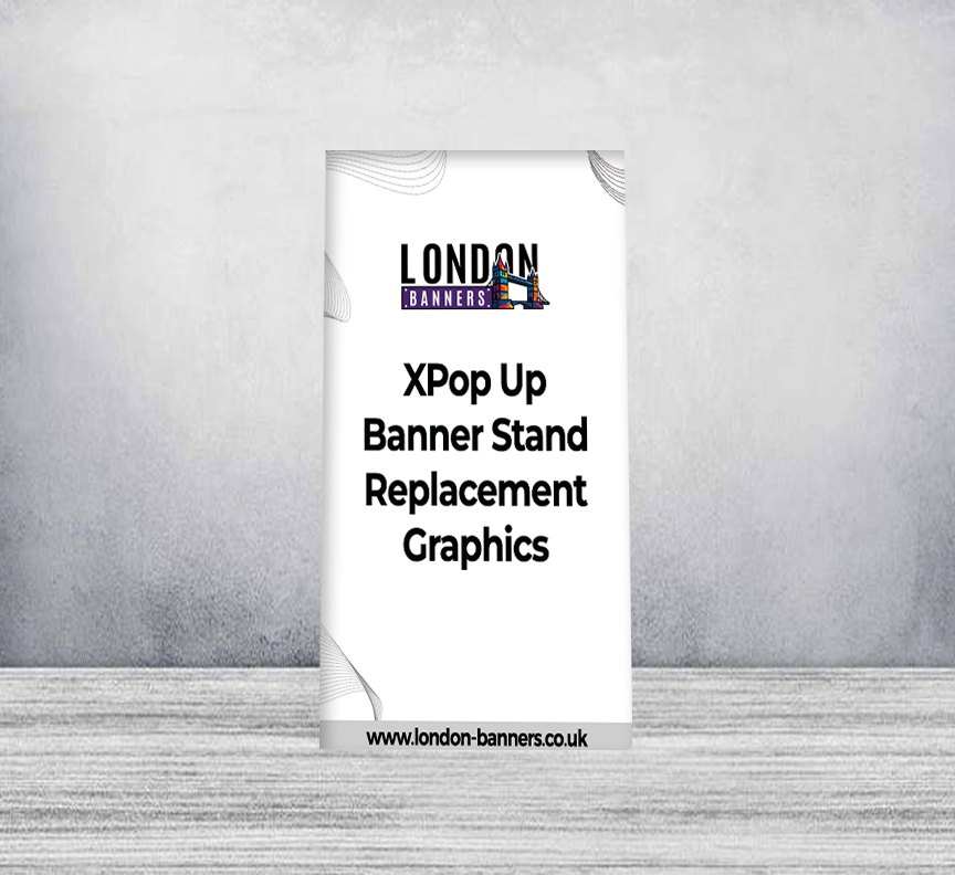 X/Pop Up Banner Stand Replacement Graphics