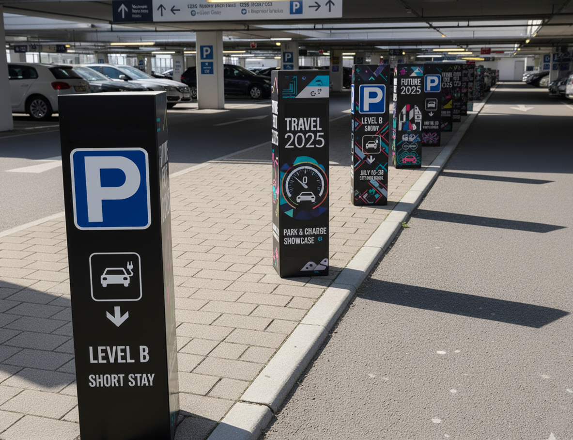 Printed Bollard Covers