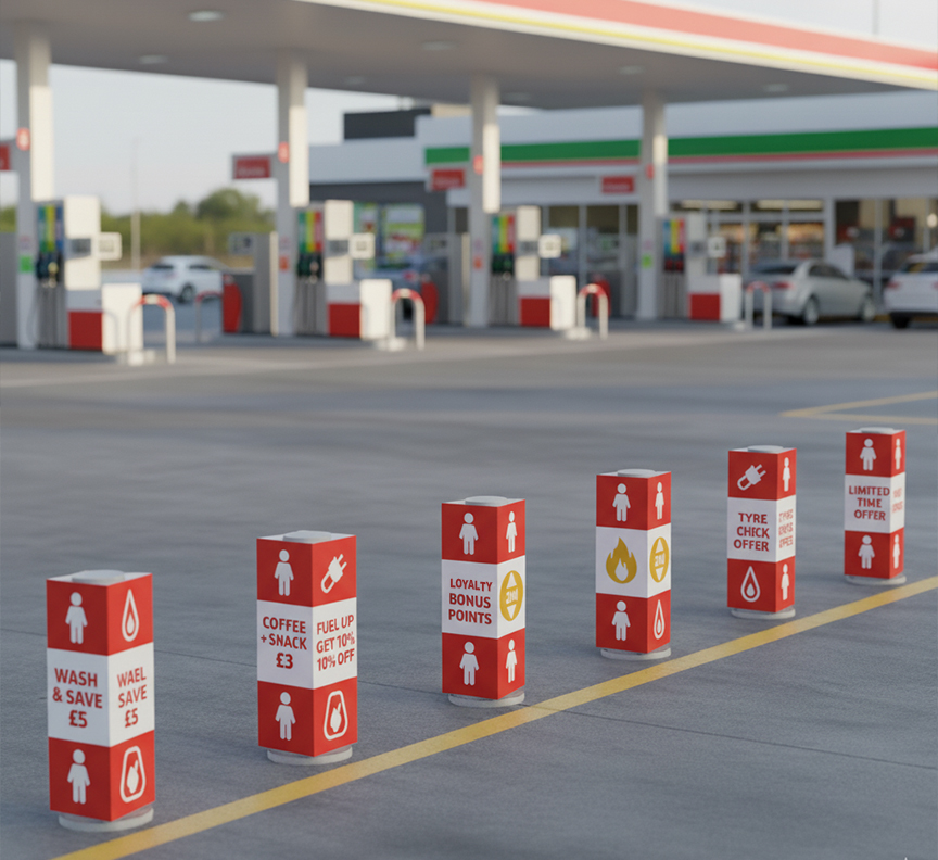 Forecourt Bollard Covers